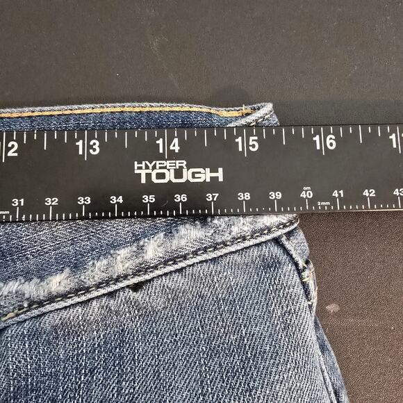 Articles Of Society Women's Distressed Destroyed Janis Boyfriend Jeans Size 26 - Picture 14 of 16